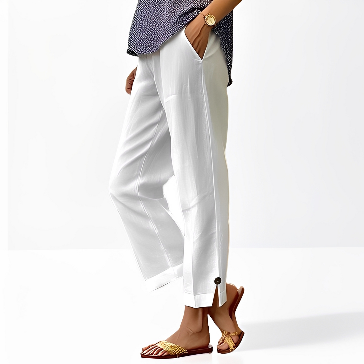 Kassia - Pantalon style relax