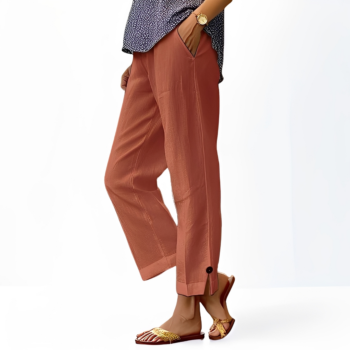 Kassia - Pantalon style relax