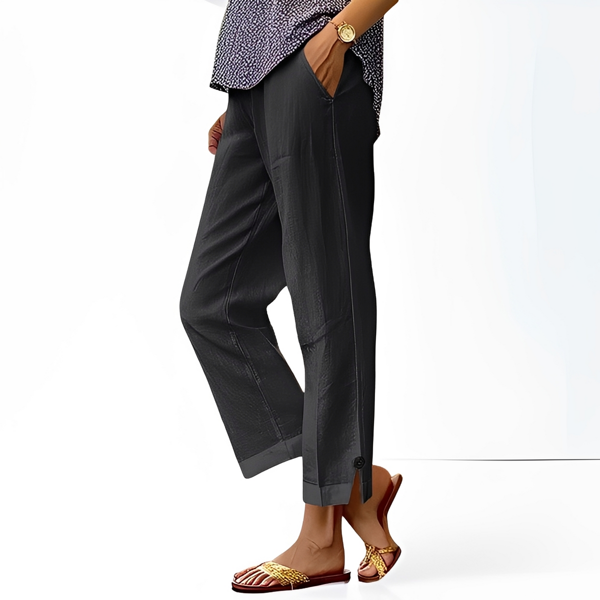 Kassia - Pantalon style relax