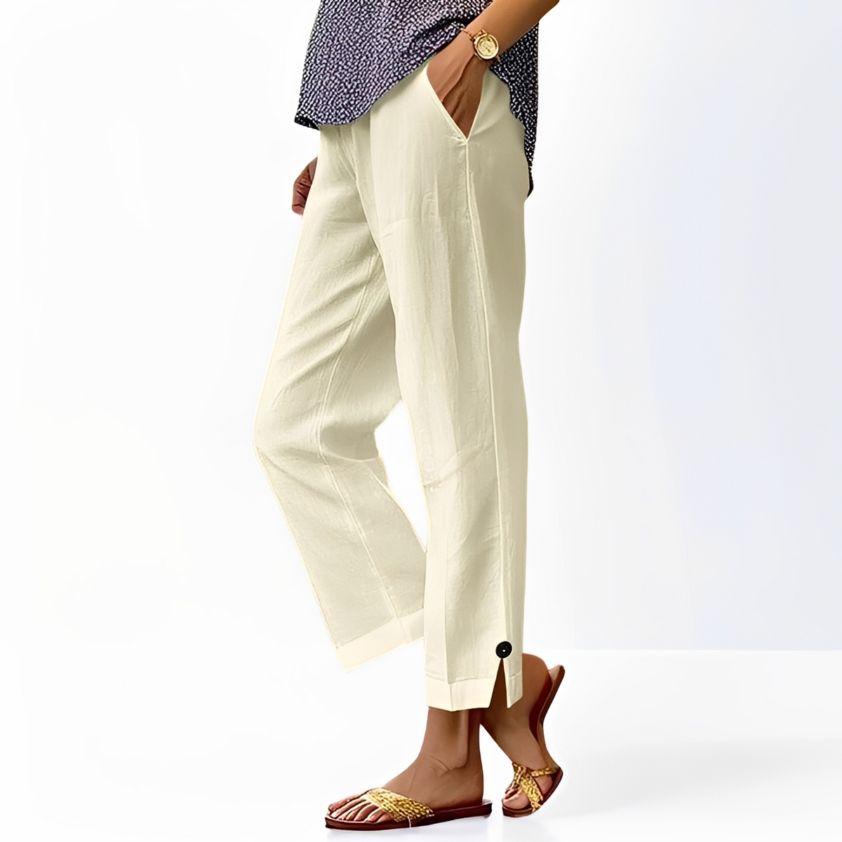 Kassia - Pantalon style relax