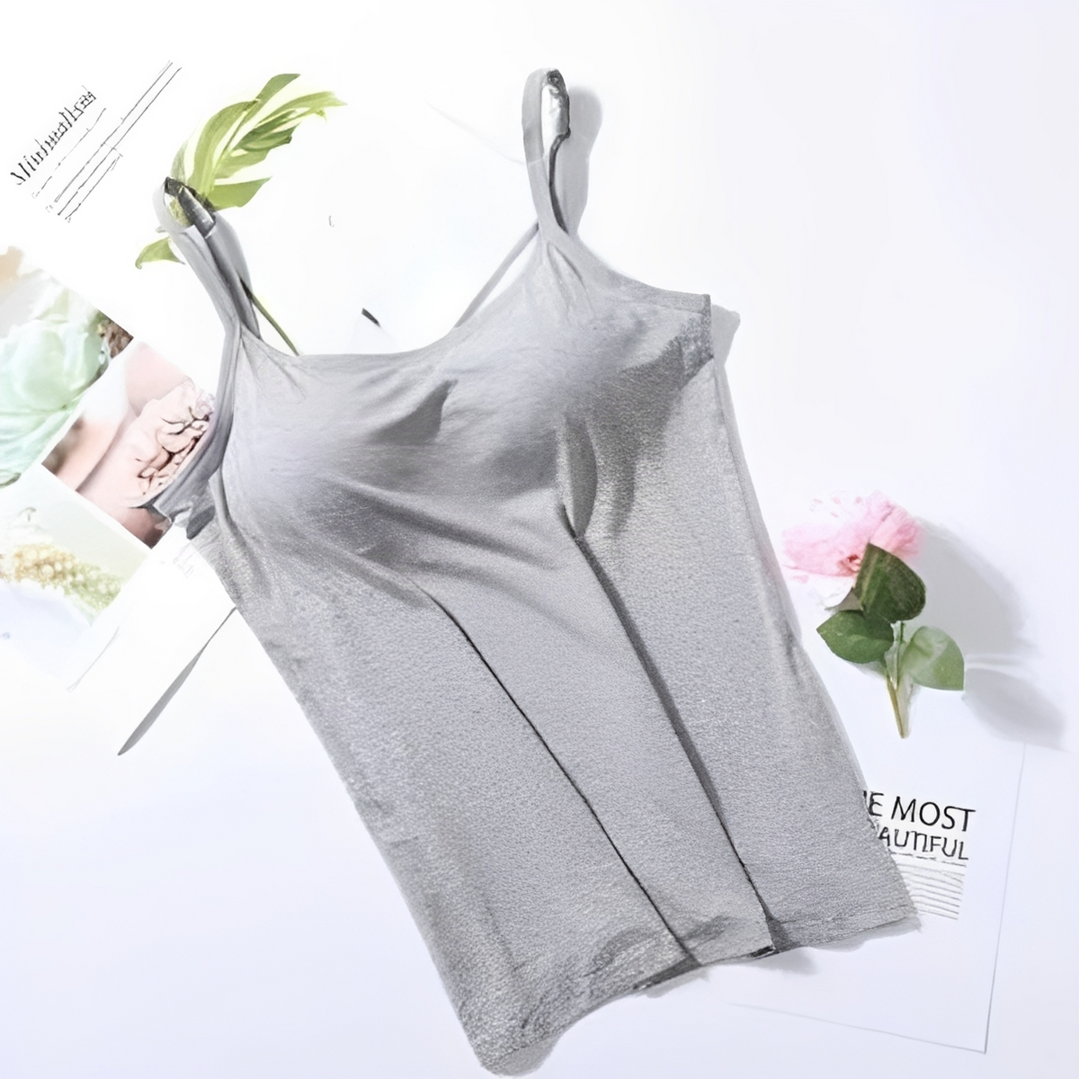Selena - Haut chic avec soutien-gorge intégré