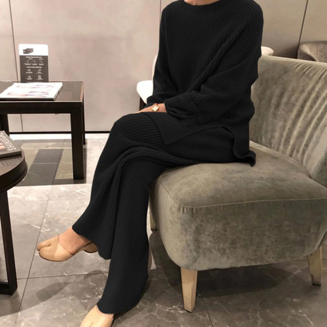 Samantha - Ensemble stylé de pull et pantalon