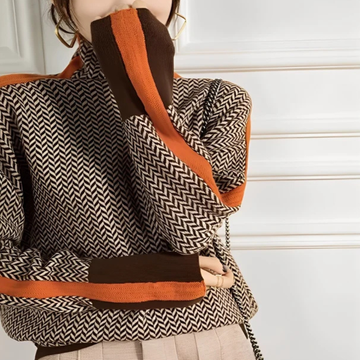 Anita - Pull à col roulé raffiné et chic