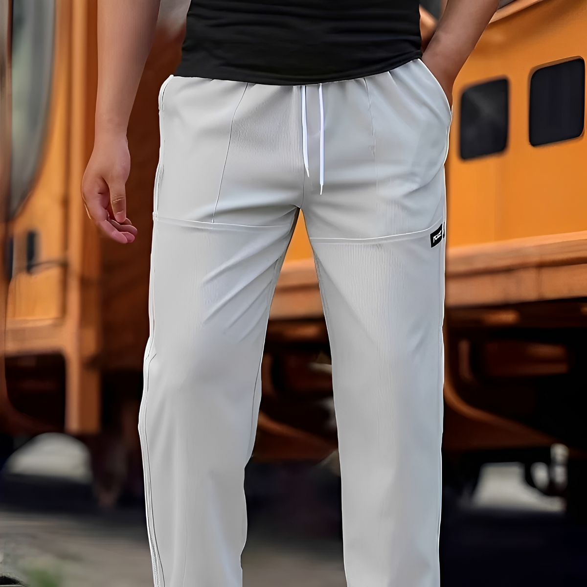 Jasper - Pantalon décontracté avec cordon ajustable