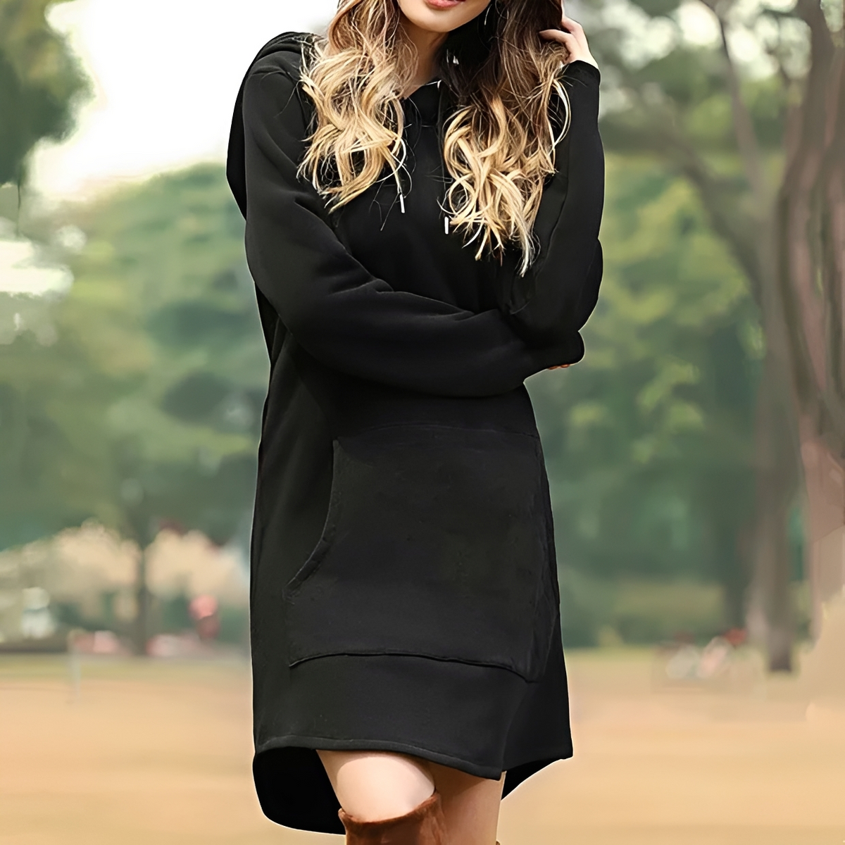 Juris - Mini-robe stylée avec capuche