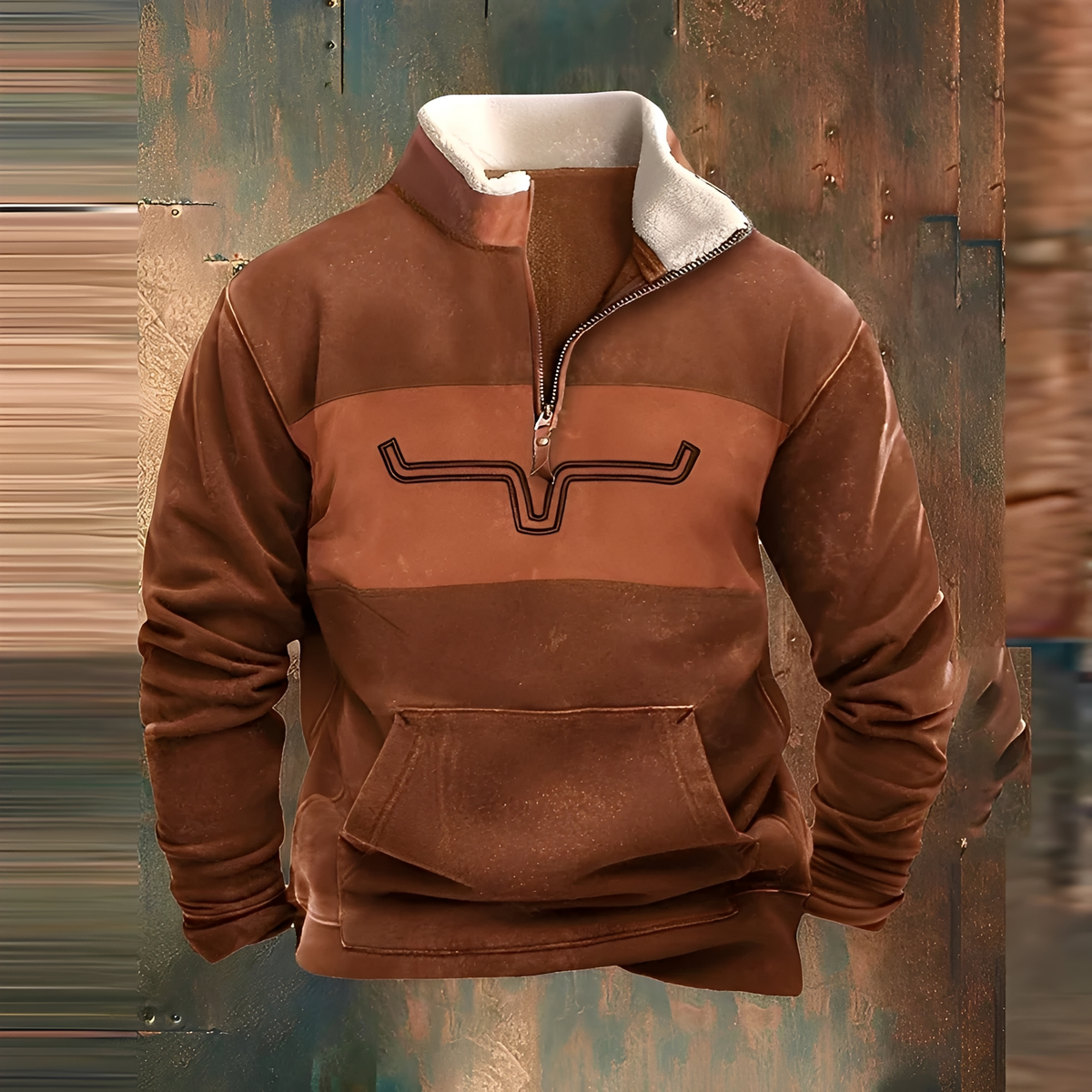 Kenton - Veste rétro au style décontracté
