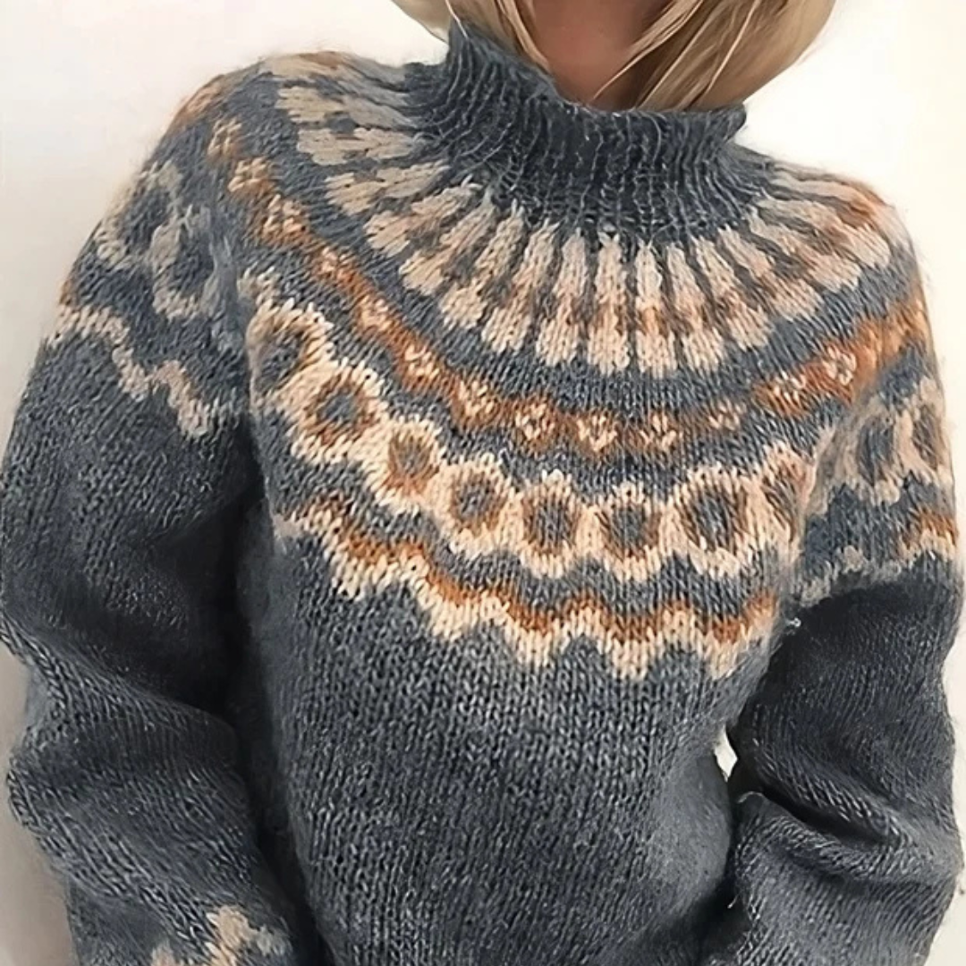 Oona - Pull à col roulé chic et chaud