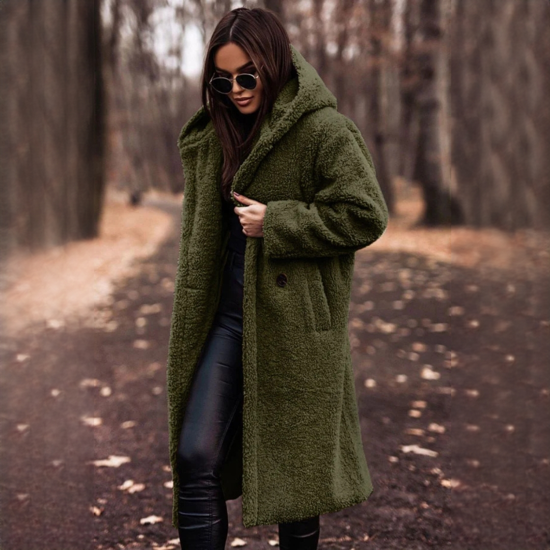 Yancy - Long manteau stylé et douillet