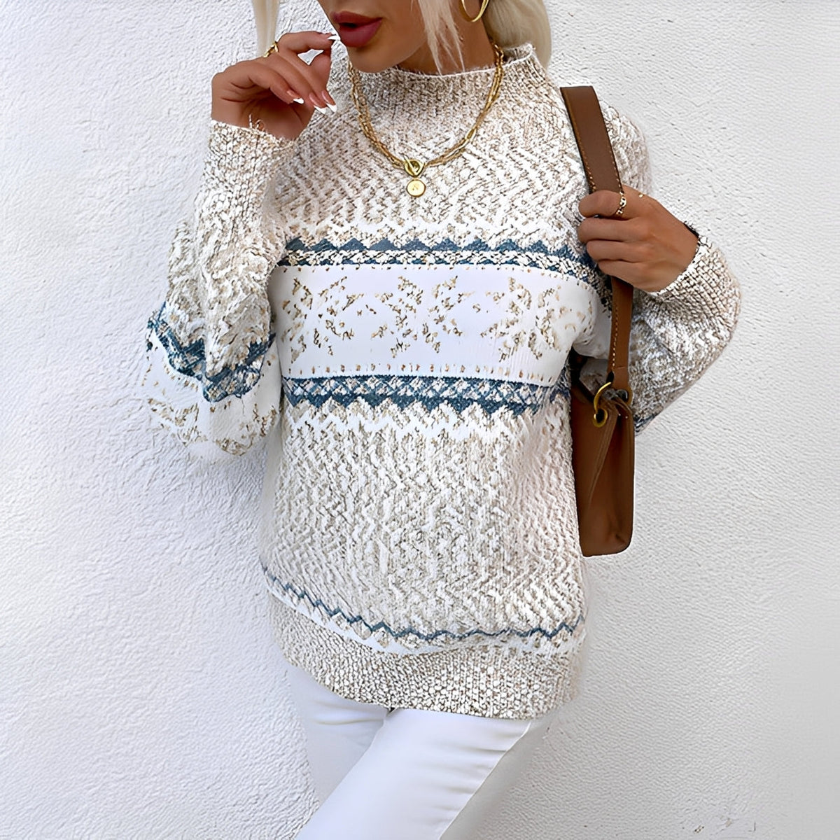 Joselyne - Pull chic et douillet