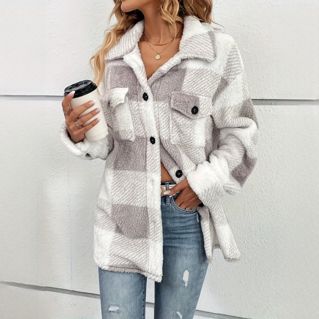 Alice - Blazer chic et douillet