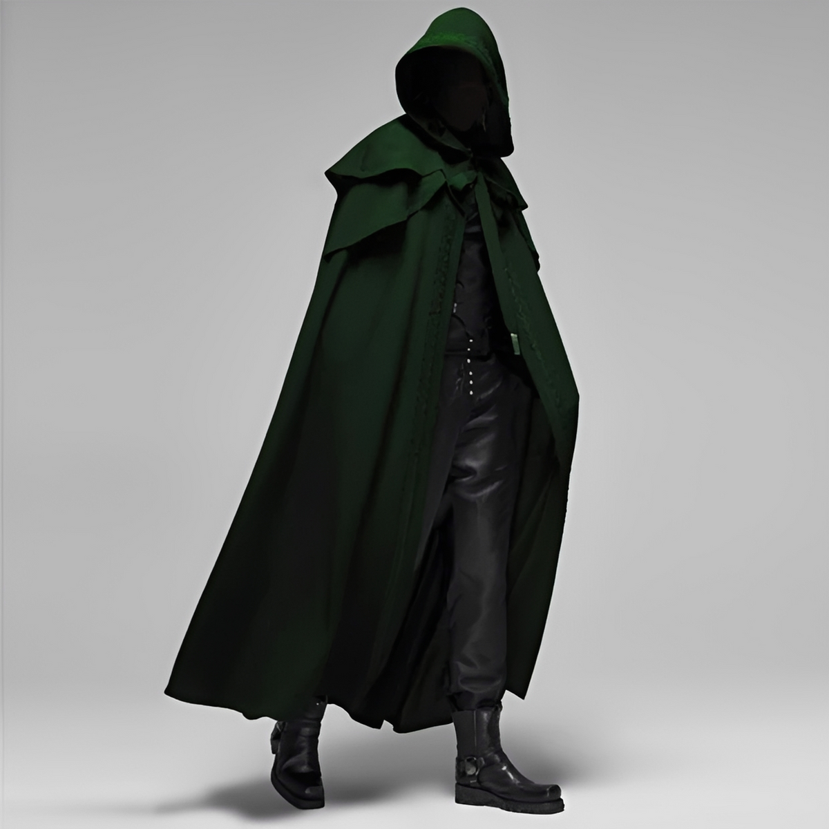 Lucien - Manteau gothique chic avec capuche