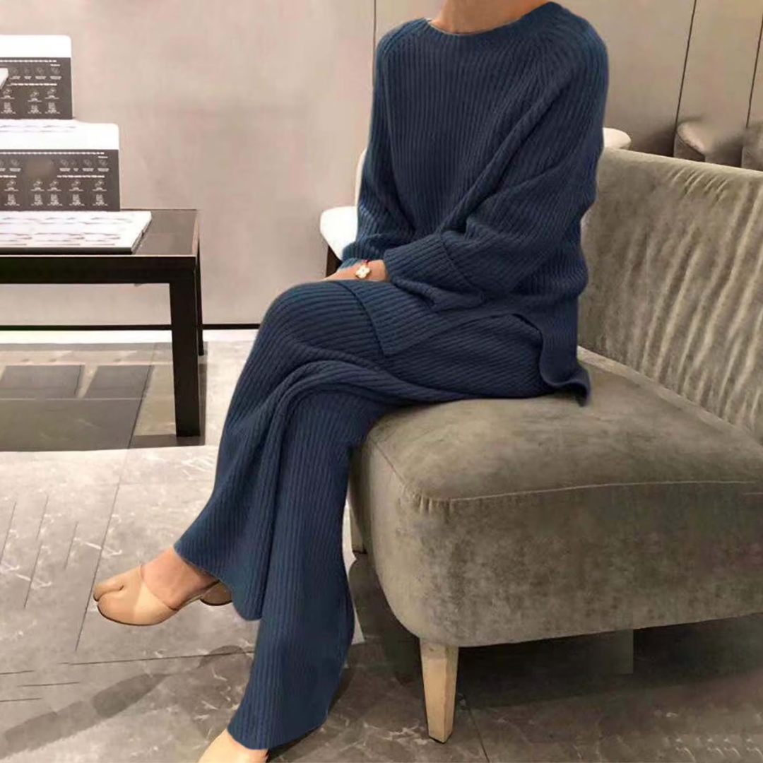 Samantha - Ensemble stylé de pull et pantalon