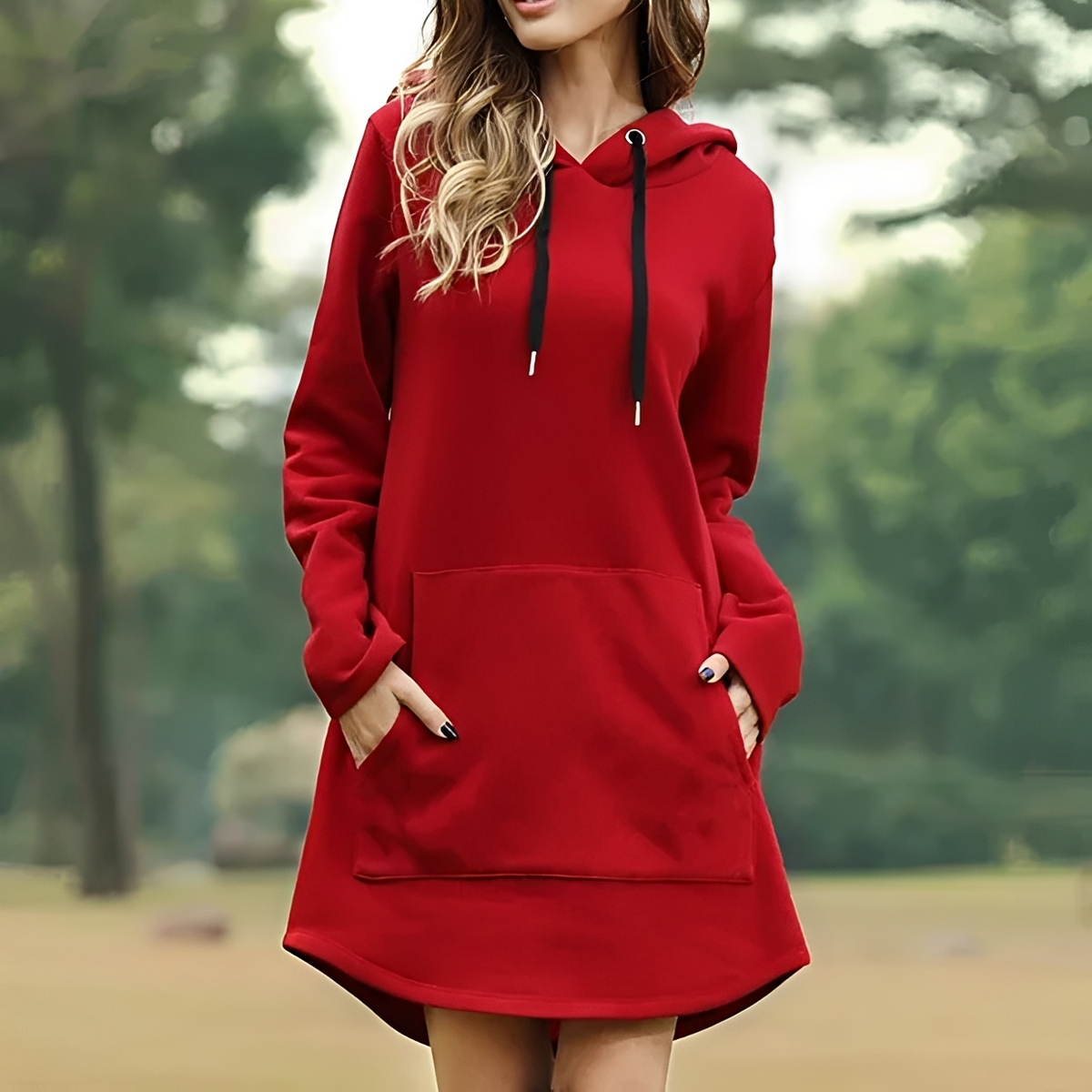 Juris - Mini-robe stylée avec capuche