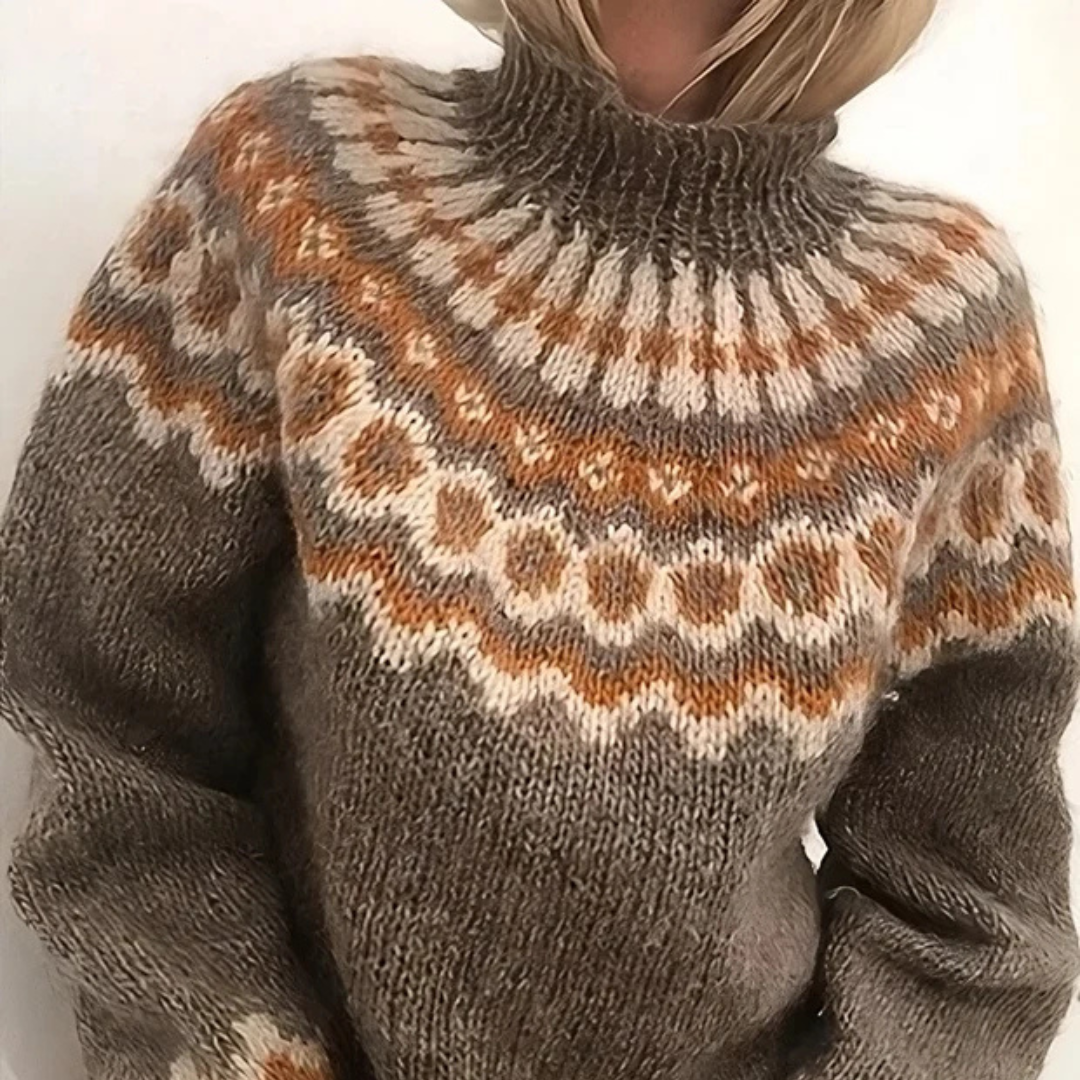 Oona - Pull à col roulé chic et chaud