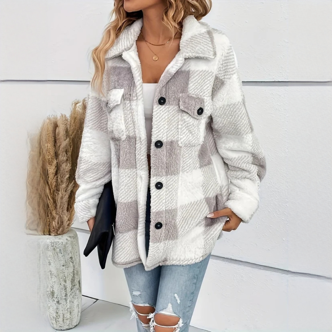 Alice - Blazer chic et douillet