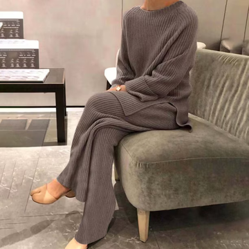 Samantha - Ensemble stylé de pull et pantalon
