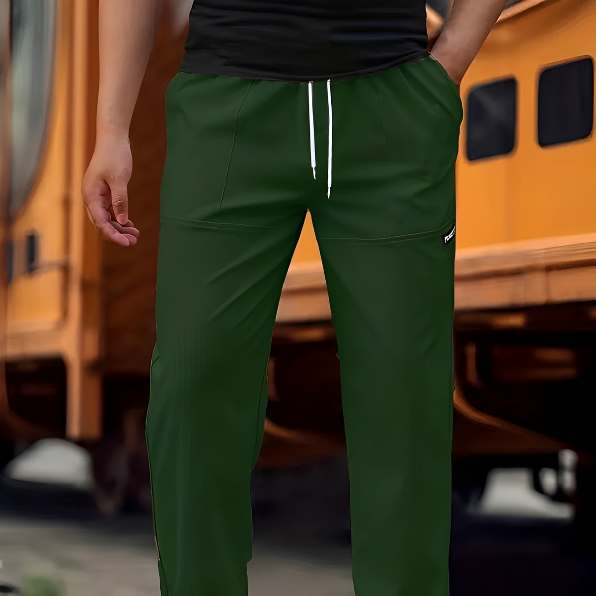 Jasper - Pantalon décontracté avec cordon ajustable