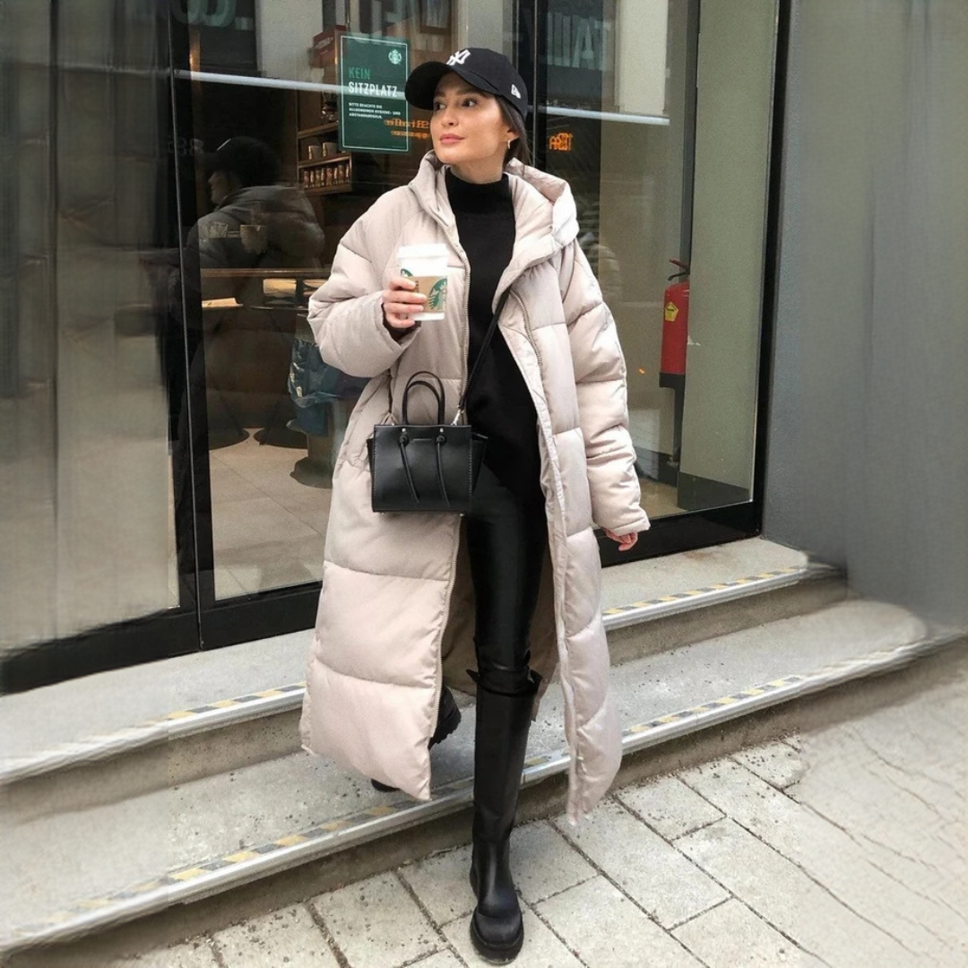 Alyce - Manteau long douillet