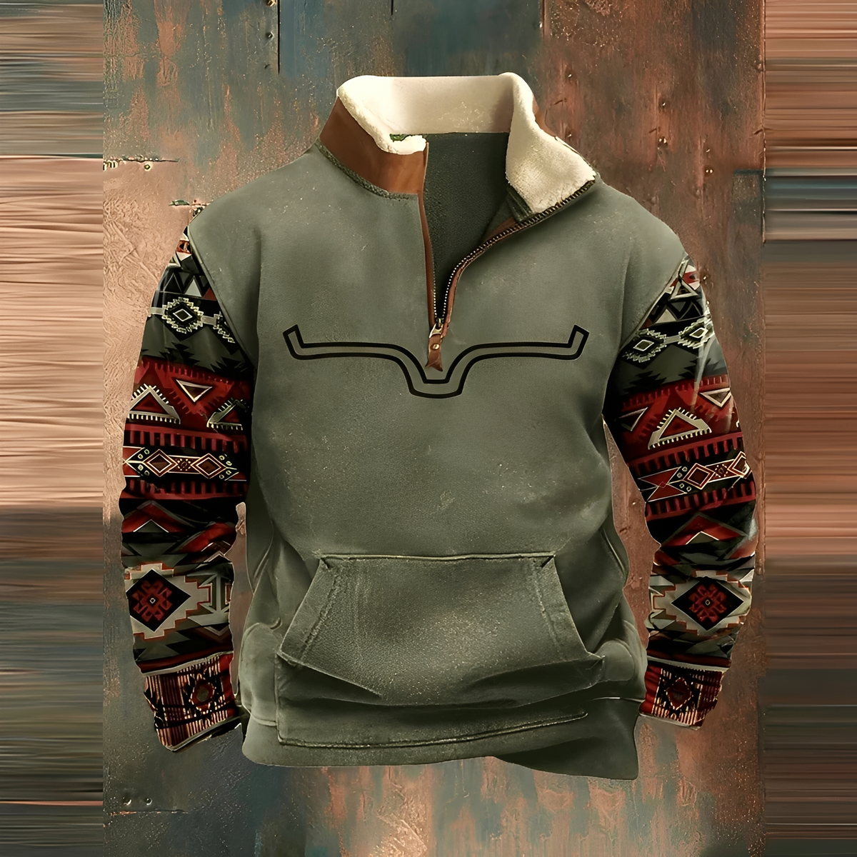 Kenton - Veste rétro au style décontracté