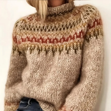 Oona - Pull à col roulé chic et chaud