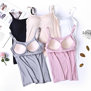 Selena - Haut chic avec soutien-gorge intégré