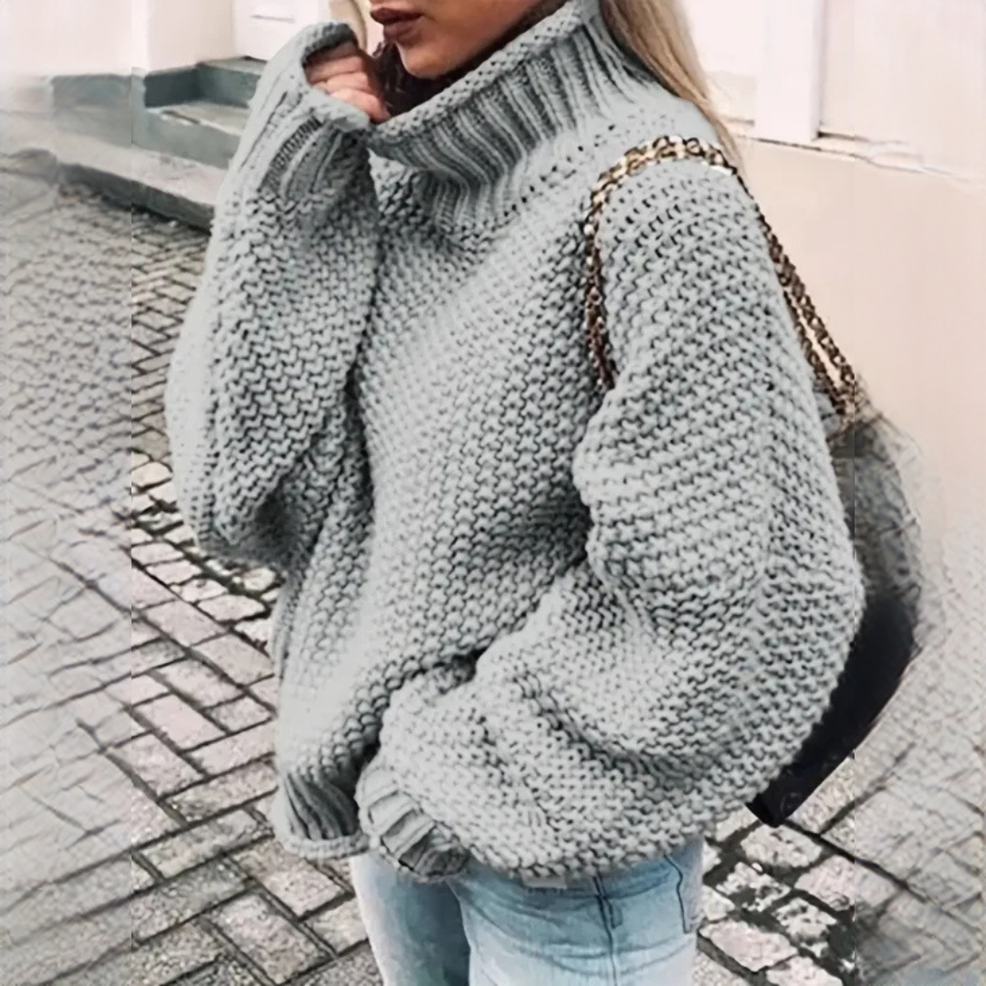 Vale - Pull à col roulé chic et tendance