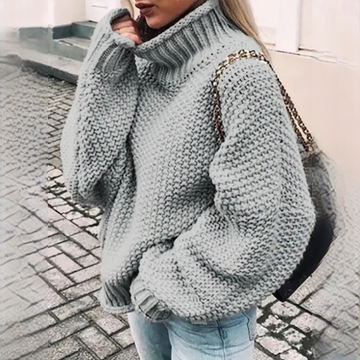 Vale - Pull à col roulé chic et tendance