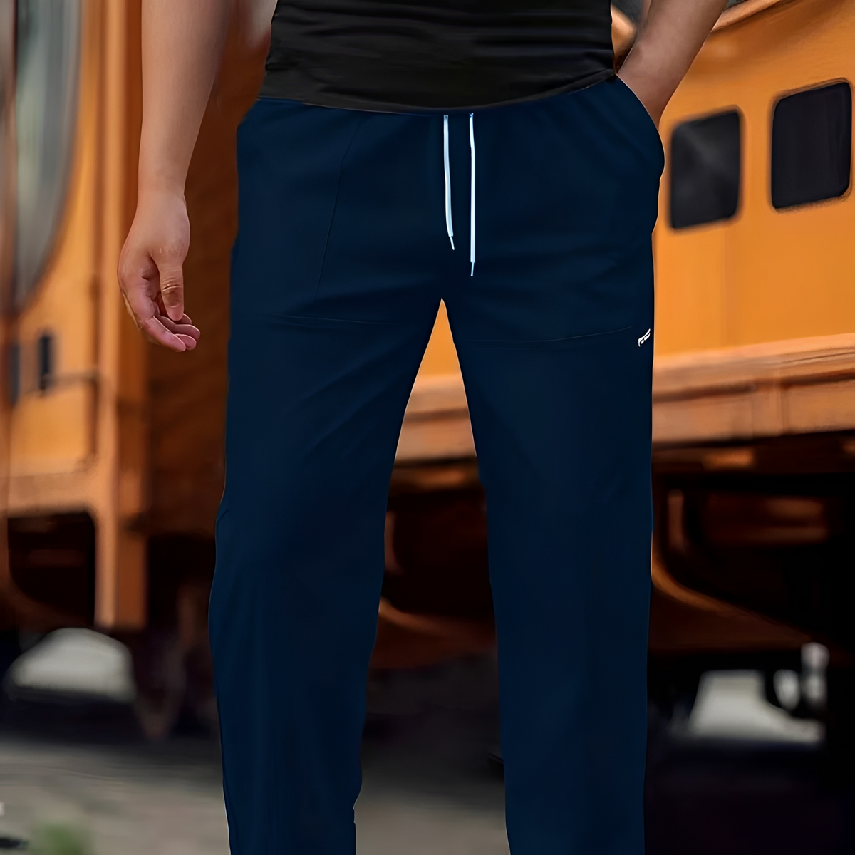 Jasper - Pantalon décontracté avec cordon ajustable