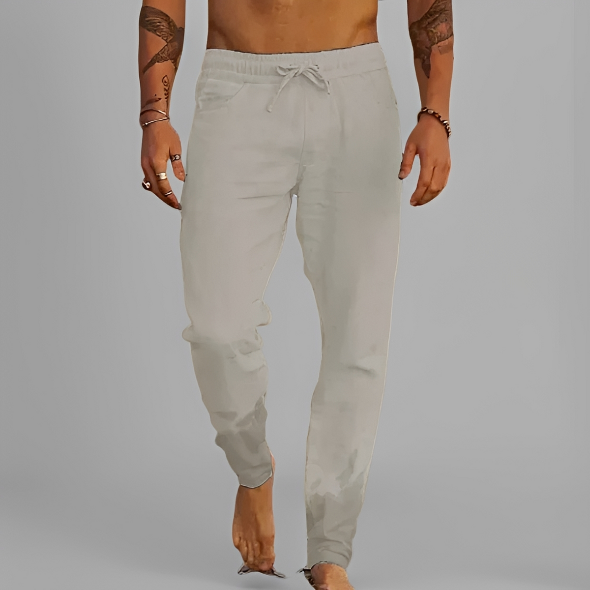 Maiko - Pantalon chic avec cordon ajustable