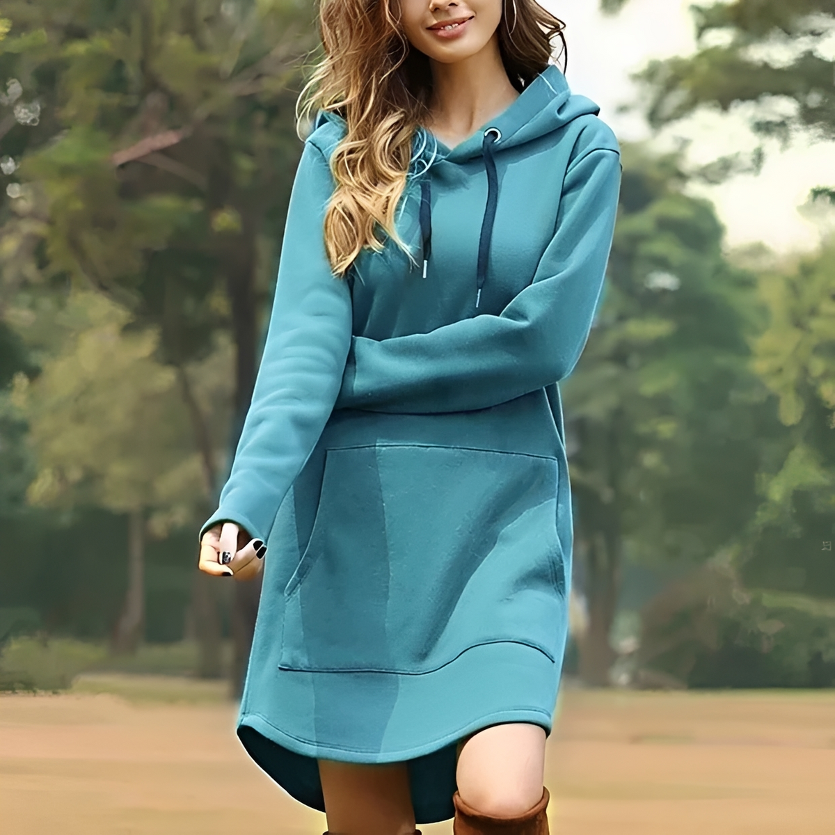 Juris - Mini-robe stylée avec capuche