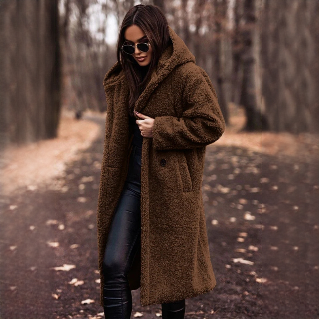 Yancy - Long manteau stylé et douillet