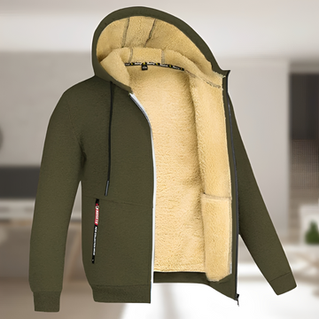 Andrew - Manteau douillet avec capuche