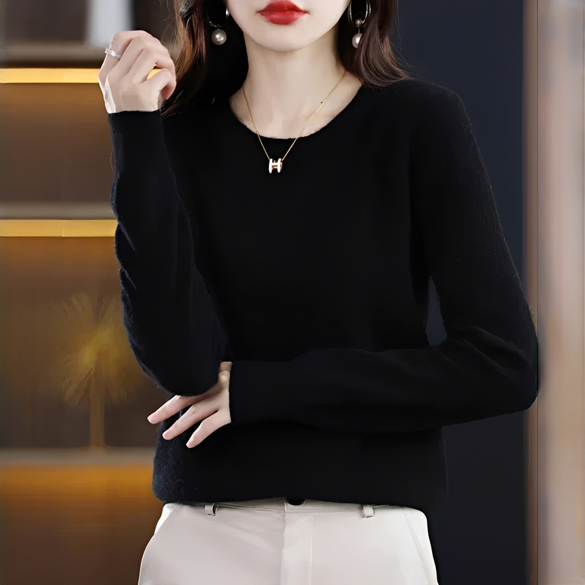 Erica - Pull chaleureux et classique