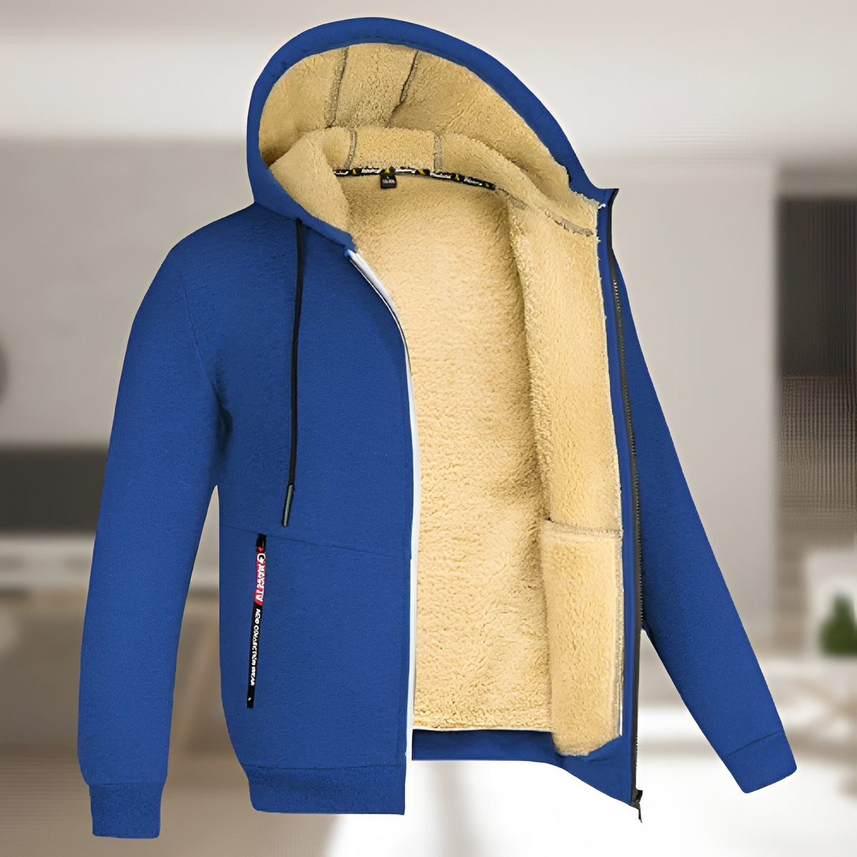 Andrew - Manteau douillet avec capuche