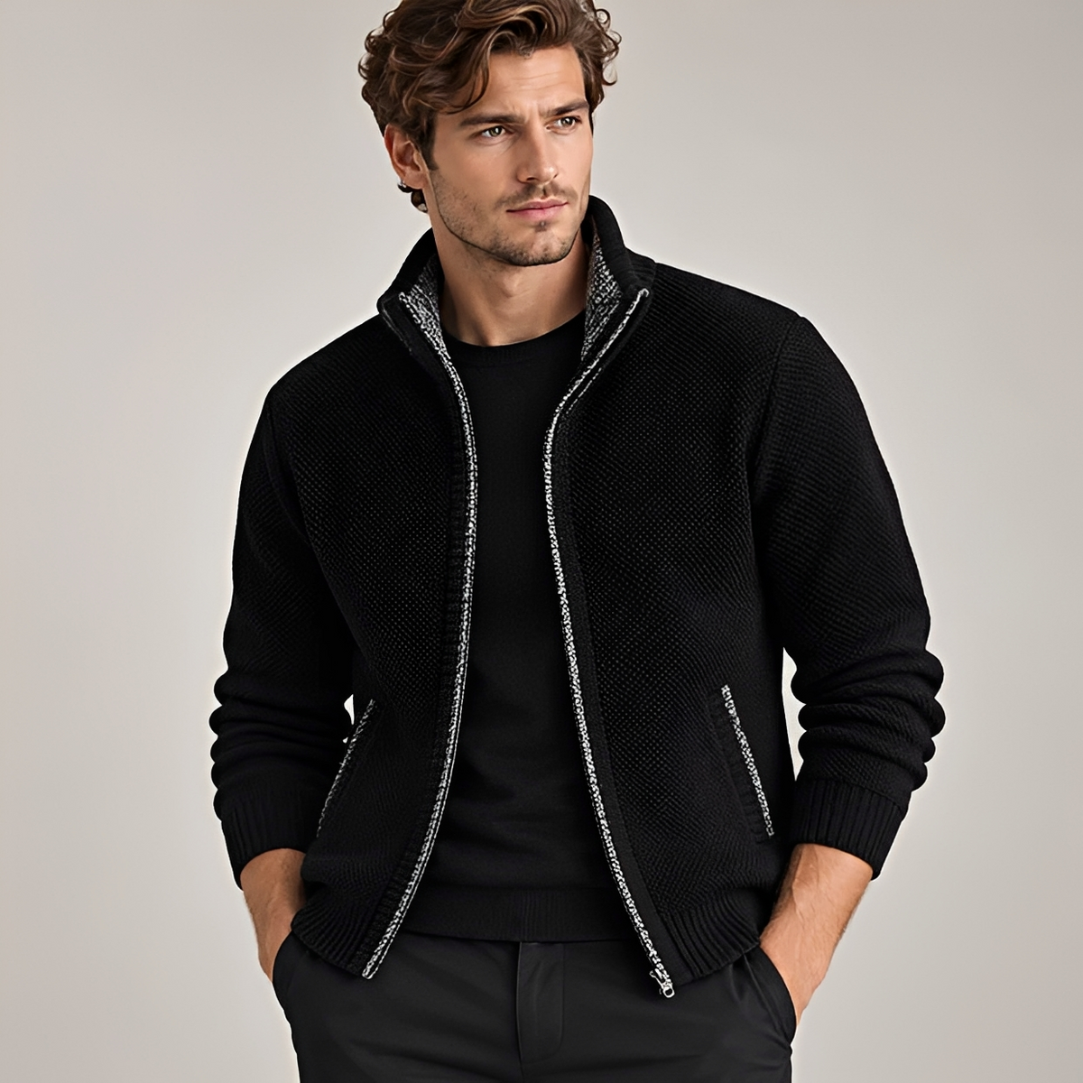 Iker - Veste confortable avec zip