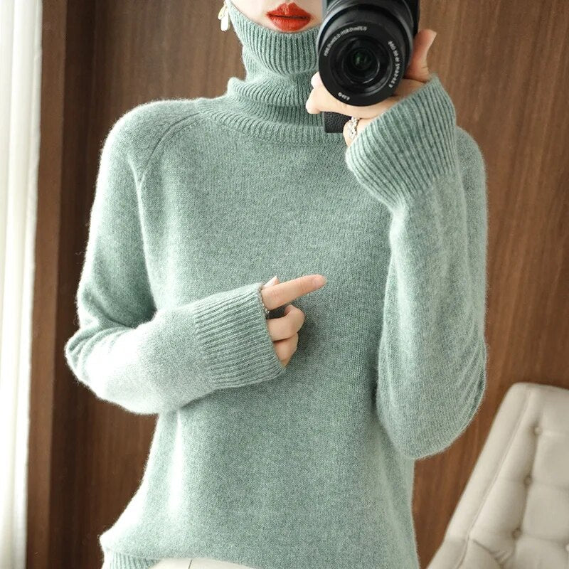 Softy - Pull col roulé doux