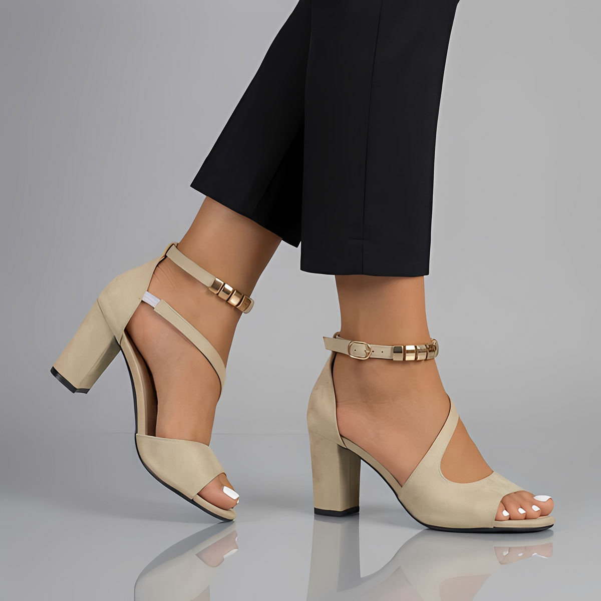 Mycah - Sandales à talons modernes pour femmes