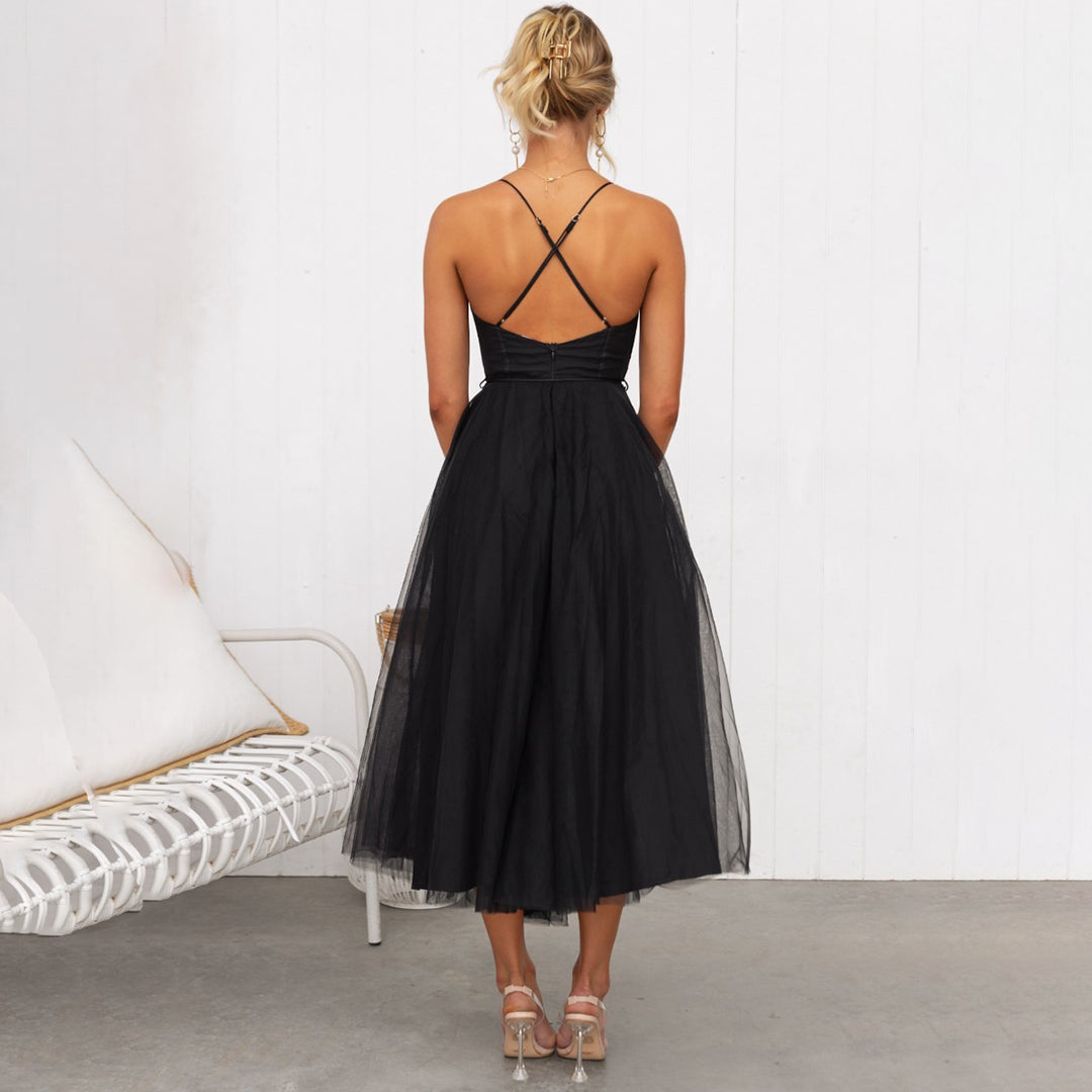 Franca – Robe midi au style classique