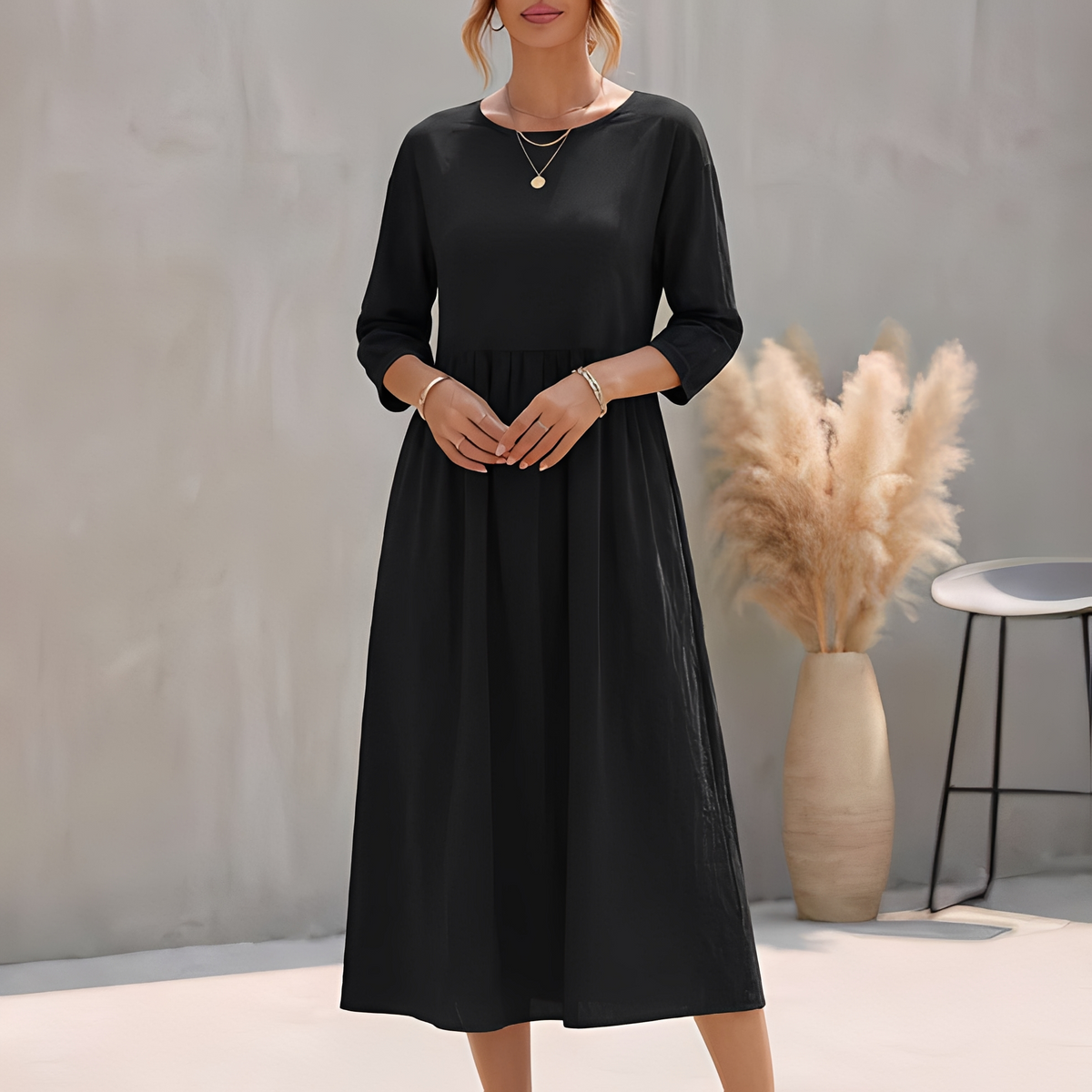 Agatine - Robe d'été élégante et décontractée pour femme