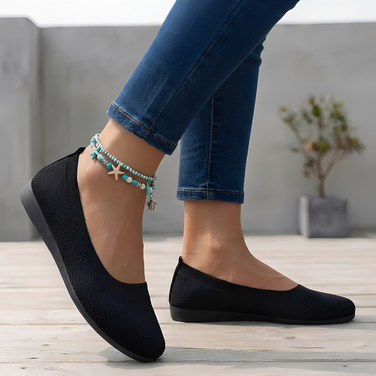 Anjanet - Des ballerines élégantes et respirantes pour femmes
