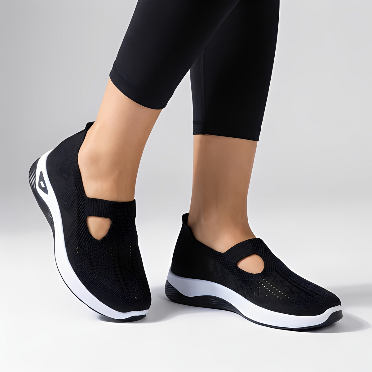 Kyllen - Baskets Décontractées sans Lacets pour Femme