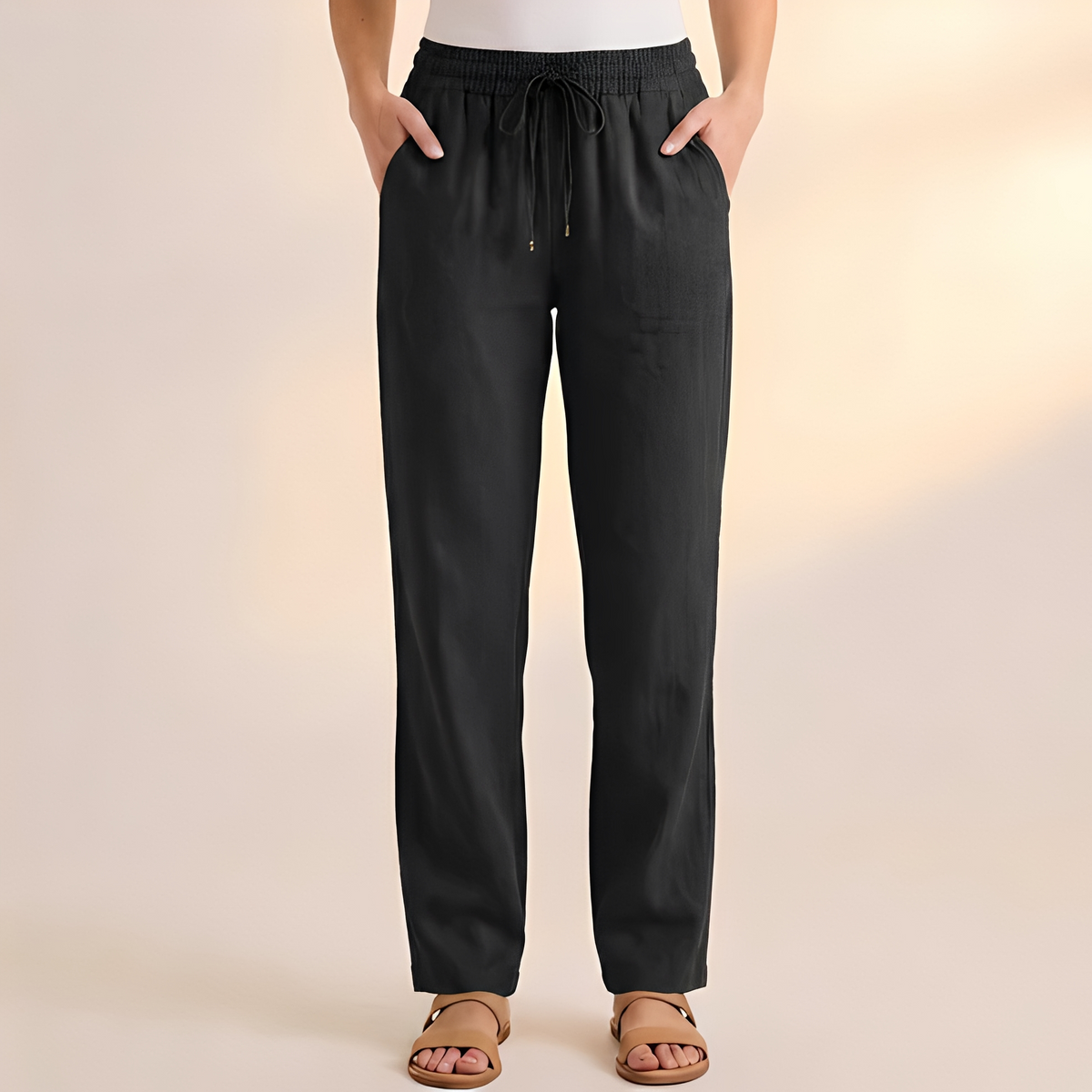 Gello - Pantalon large avec cordon de serrage pour homme