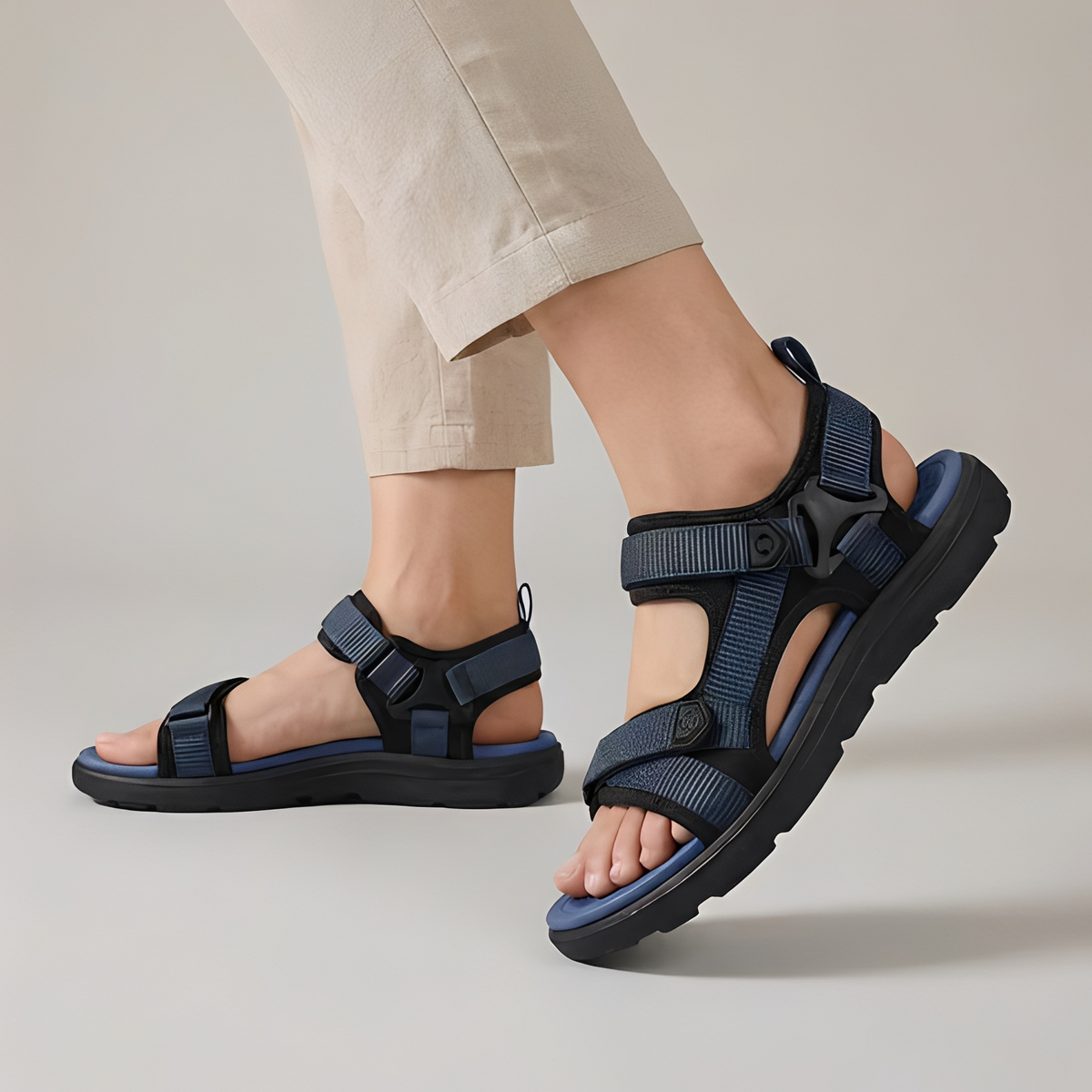 Jacob - Sandales ajustables pour hommes