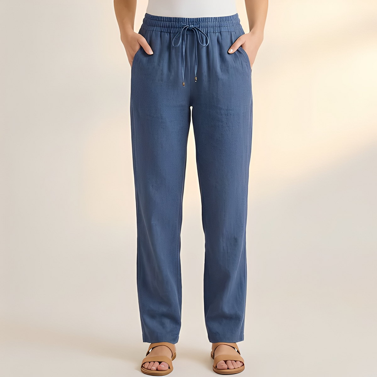 Gello - Pantalon large avec cordon de serrage pour homme