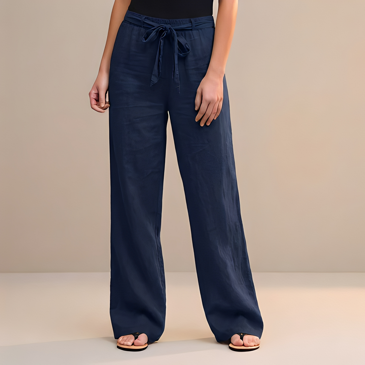Lizza - Un pantalon d'été raffiné et léger pour femme