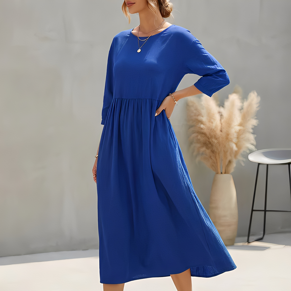 Agatine - Robe d'été élégante et décontractée pour femme