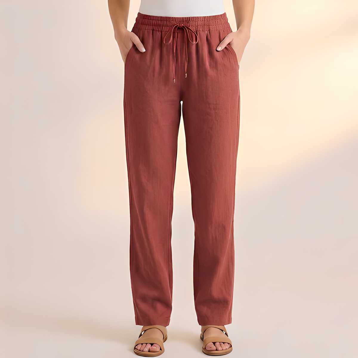 Gello - Pantalon large avec cordon de serrage pour homme