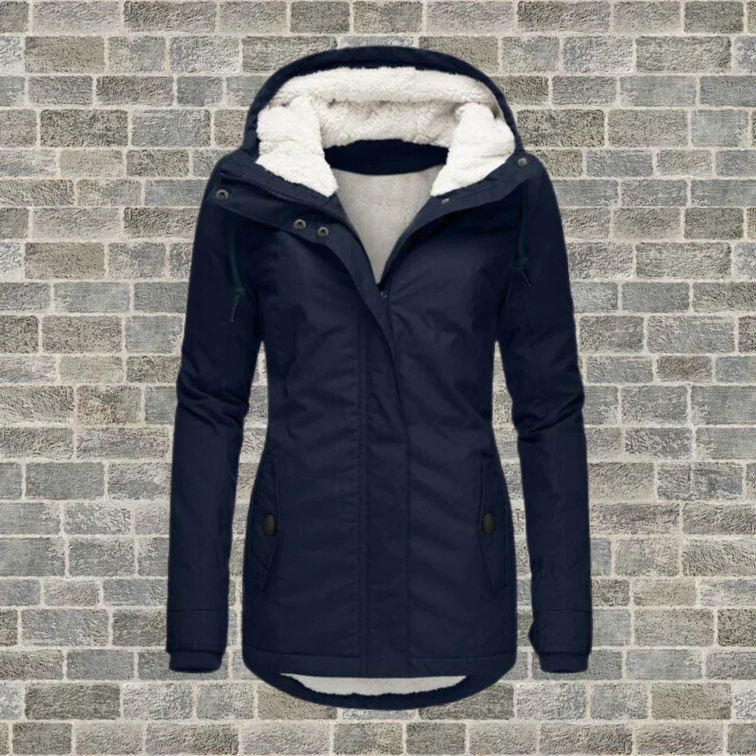 Camila - Manteau douillet avec capuche