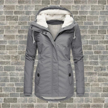Camila - Manteau douillet avec capuche