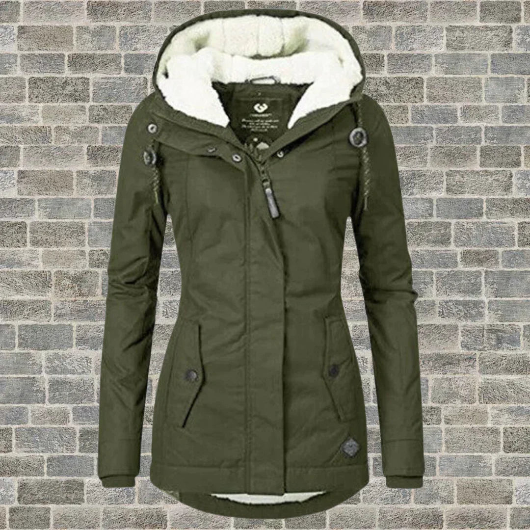 Camila - Manteau douillet avec capuche